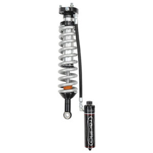 Radflo OE Replacement 2.5 Front Coilover Kit Nissan Frontier Navara Pathfinder Xterra 2005+ Ext For Use With Titan Swap With Remote Res and Hi/Lo Compression Adjuster